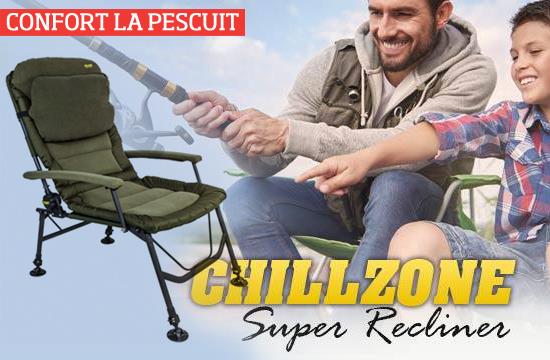 Un scaun de nota 10! Chillzone de la Bat Tackle disponibil in Romania.